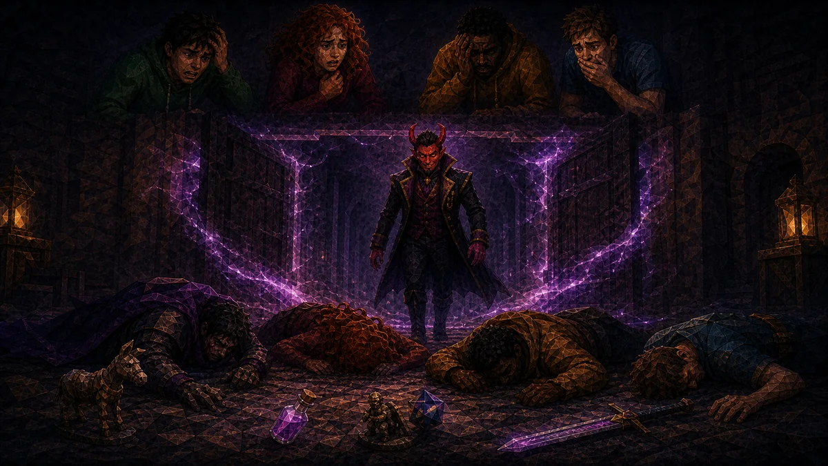 The final room, total party kill
